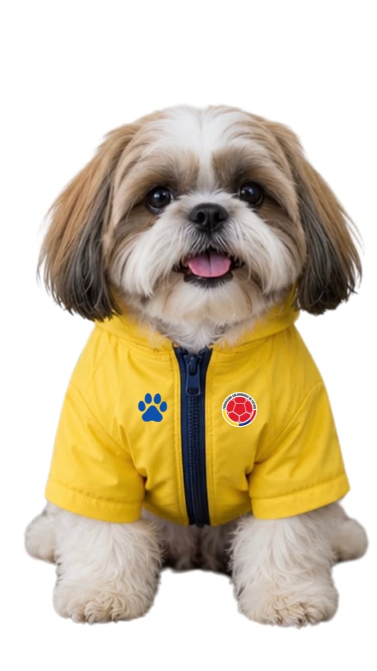 Jacket Amarillo Personalizada Para Perros Pequeños